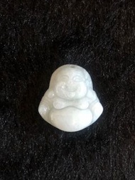 翡翠玉石彌勒佛笑佛/佛公/吊飾/吊墜/掛件/雕刻品（2號）