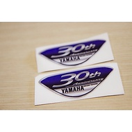[Anti-UV Waterproof Sticker] 30TH 30TH Anniversary 30TH Anniversary 30TH Anniversary YAMAHA Embellis