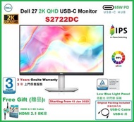 Dell - S2722DC 27" IPS USB-C 2K 顯示器