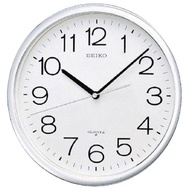 [Powermatic] Seiko Qxa020Sn Analog Quartz Silver Tone Wall Clock Qxa020S