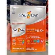 [bayer] One A Day Women's 50+ Multivitamin, 90 Tablets, 1pc / Korean Multivitamin 50+ / Women's Heal