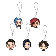 Arcane Jinx Vi Caitlyn Ekko Viktor acrylic mobile phone keychain, Arcane small pendant, pendant