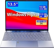 Morostron Laptop 16-inch 8GB DDR 256GB SSD Portable Laptop,Expandable to 1TB Pentium Quad-core CPU u