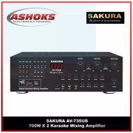 Sakura AV 735UB Amplifier / 700W X 2 / Karaoke Mixing Amplifier /Original Sakura Amplifier un4