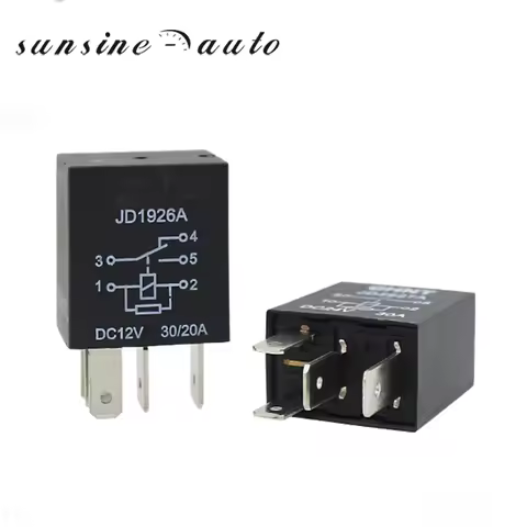 Automotive Relay Car Relay 12v 30a Spst 4pin 5pin 12V 24V 30A conversion waterproof headlights with