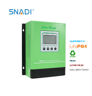 SNADI 60A 100A (12/24V/36V/48) MPPT Solar Charge Controller High Efficiency