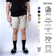 Moral Flat Official Boardshort - Celana Pria - MODS - Cream