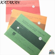 KATAKAN Watercolor Paper Block, 20 Sheets 300g Watercolor Sketchbook,  32K 16K 8K 100% Cotton Art Pa