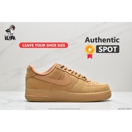 【Venom】150 tahap syarikat Tentera Udara gandum baru Nike Air Force 1 Low 07 LV8 "Wheat / Flax" Air Force Satu kasut suka