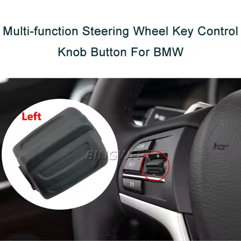 ABS Car Multi-function Steering Wheel Control Button Knob Fit For BMW 1 2 X1 X2 X3 X4 X5 X6 F52 F45 