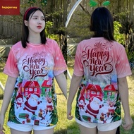 2025 Merry Christmas T-shirts Santa Claus Print Jersey Thailand Viral Baju Jersey original Immediate