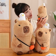 QUANIAN Capybara Simulation Capybara Plush Toy Animals Simulation Capybara Plush Doll Capibara Anime