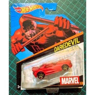 * * Marvel Character Cars - Daredevil 28 (2016) Vintage Card - Hot Wheels Toy Car