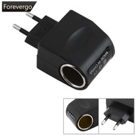 FOREVERGO 1Pc Universal 110V-220V AC to 12V DC EU Car Power Adapter Converter C6H9
