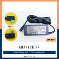 HP CHARGER ADAPTOR TYPE C 65Whp HP27/