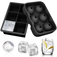 Ice Cube Tray and Cube Ball Tray Set