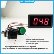 [New] CCM5D DC Motor Controller LED Digital Display 6V 12V 24V DC Motor PWM Controller Adjustable Sp