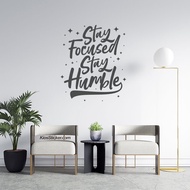 Cutting Sticker Motivational Quote QM-33 Office Glass Wall Sticker
