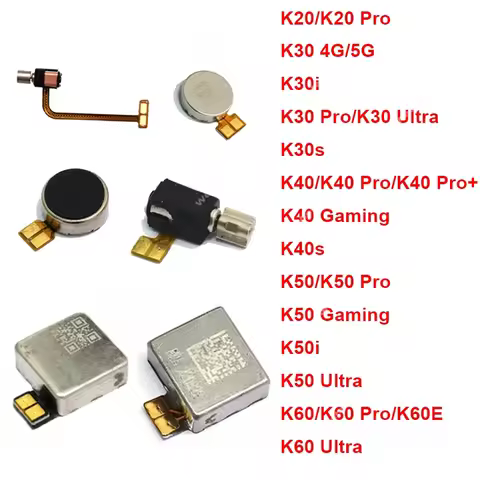 Motor Vibrator Flex Cable For Xiaomi Redmi K20 K30 K40 K50 K60 Pro+ Ultra Gaming K30i k30s K40S K50s