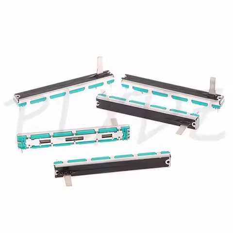 5PCS 75mm Slide Potentiometer Double Linear 10K Potentiometer Resistor B10K B103 10K Ohm Suitable fo