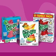 Snack Fruit Roll-Ups Fruit Flavored Snacks Variety Pack ขนม usa
