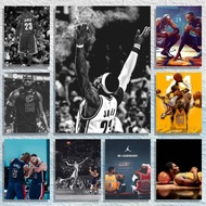 Lebron James Poster, Lebron James Wall Art, Basketball Poster, Vintage NBA Poster, NBA Wall Art, Gif