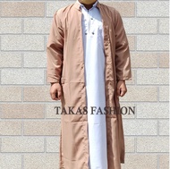 READY COD PROMO BESAR jubah luaran pria muslim AL-HARBI 100% bestway premium Grade A TERBARU