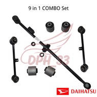 [9 IN 1 SET] Rear Lateral Arm Bush Lower Arm Upper Arm Bush for Perodua Kembara J100E / J102E /J122E