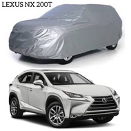 Bạt phủ xe ô tô LEXUS NX200T vải dù tráng bạc chống mưa và nắng tốt kèm hộp đựng tiện lợi