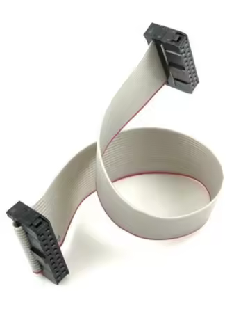 2pcs 2.0mm Pitch FC 6/8/10/14/16/18/20/24/26/30/34-60 Pin Gray Flat Ribbon Data Cable 10/20/30/50-10