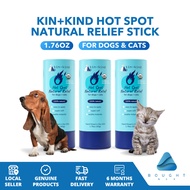 Kin+Kind Hot Spot Natural Relief Stick for Dogs & Cats 1.76oz - Safe Soothing Care for Skin Irritati
