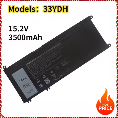 3500mAh NEW for DELL 33YDH Battery for Dell Inspiron 15 7577 7588 17 7773 7778 7779 7786 G3 3579 558