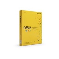 【Microsoft】文書軟體 微軟 Office Mac 2011 家用中文(盒裝)1人 HK/TW/MC DM