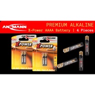 4 Pieces AAAA | ANSMANN Premium Alkaline X-Power Battery
