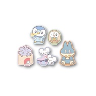 Pokemon Center Original Sticker 5 Piece Set B Diner Pokepeace