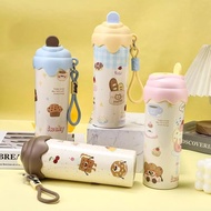 Sweet Tale Melted Cup Ice Cream Tumbler 600ml Stainless SUS 316 Viral Thermos Tumbler Bottle/ Free S