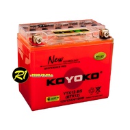 KOYOKO NANOGEL MAINTENANCE FREE BATTERY YTX12-BS (BTX12) 12V12AH/10HR ER6 VTS250