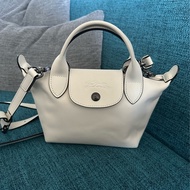 LE PLIAGE XTRA 手提包 XS 亞麻色 皮革 『送 原廠保養乳』