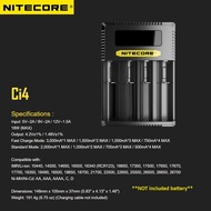 NITECORE Ci4 Intelligent USB-C Four-Slot Superb Charger