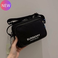 Burberry 80490941 中性款徽標印花尼龍 Paddy 包 黑色《2024季度新品》