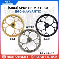 SPORT RIM AEROX THAI 1.4/1.4/17 EGO AVANTIZ BLACK GOLD COPPER