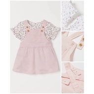 Set HM Raw Bibs For Girls 1-5 / 6y