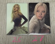 BLACKPINK Rosé Jennie Jisoo Lisa 官方小卡