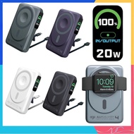 🌟全新行貨🌟EGO - AllyDelivery 4 10000 mAh (4色) Magsafe 磁充 磁吸 IOS Type C 線 手機支架 20W PD快充 QC4 行動電源 行動充電器 叉電