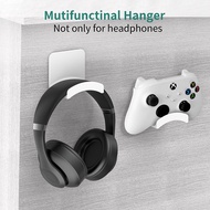 Sportlink Universal Earphone Rack Wall Mount, Headphone Hook under the Table for Gaming Headset, Headphone, Sony, Cable