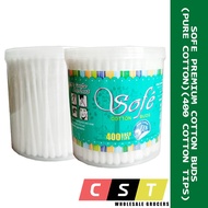 SOFE Premium Cotton Buds (Pure Cotton)(400 Cotton Tips)