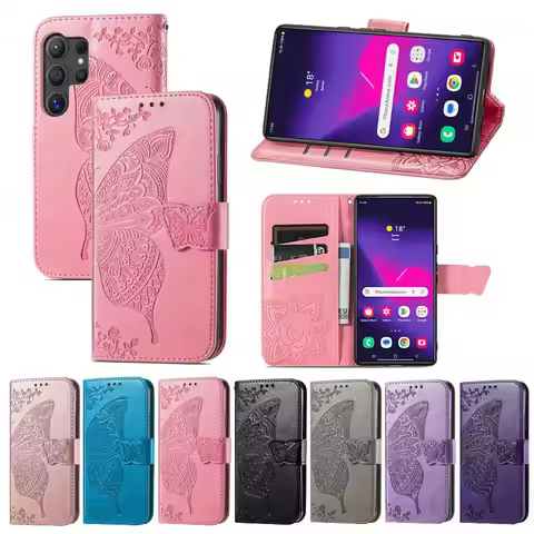 Flip Phone Cover For Xiaomi 15 14 Ultra 14T 13 Pro Civi 3 2 1S Poco C75 C65 C55 C51 C50 F4 F5 F6 X5 