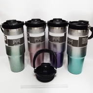 New Gradient Diamond 890ML Tumbler Stainless Steel Bottle Water Bottle With Straw Insulated Flask Bo