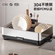 Dish Storage Rack 304 Stainless Steel Household Kitchen Dish Rack Tableware Drain Rack Source