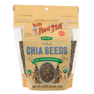 บ็อบส์เรดมิล เมล็ดเซียออแกนิค 340 กรัม - Bobs Red Mill Organic Chia Seeds 340g